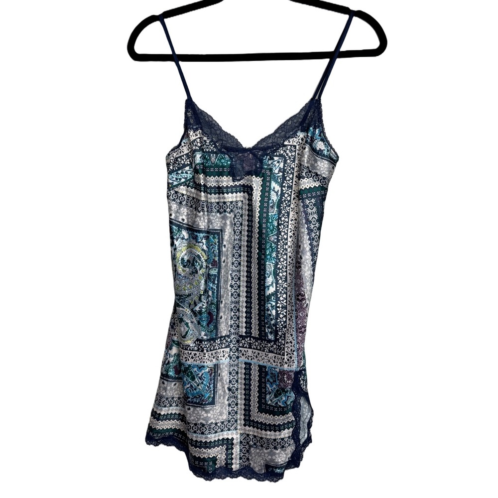 Victoria's Secret Paisley Blue Slip